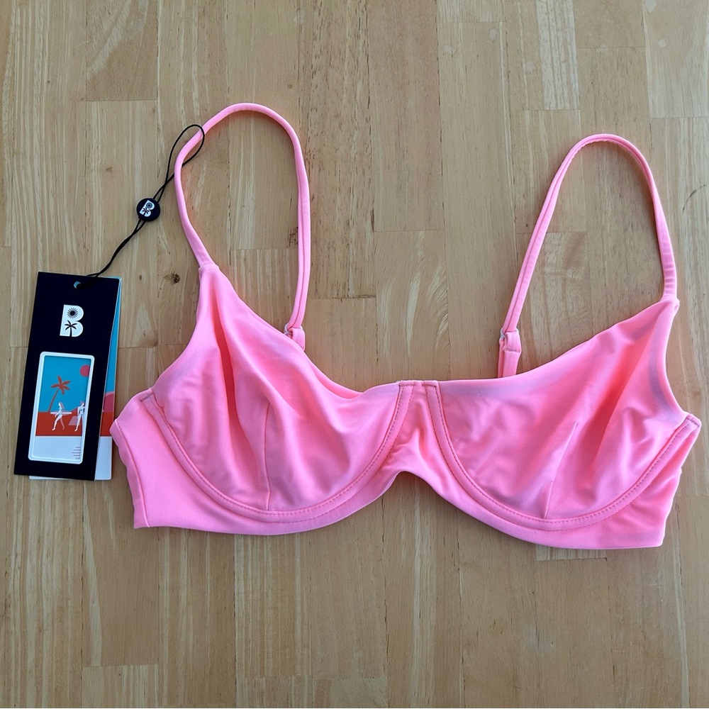 Blackbough Pink Underwire Bikini Top